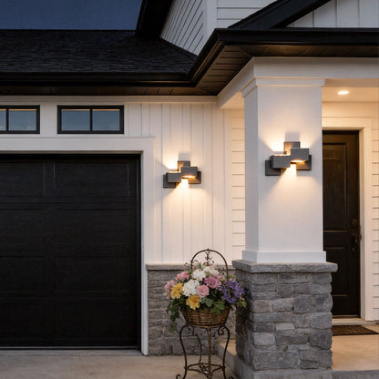 Elegant Geometric Wall Lights