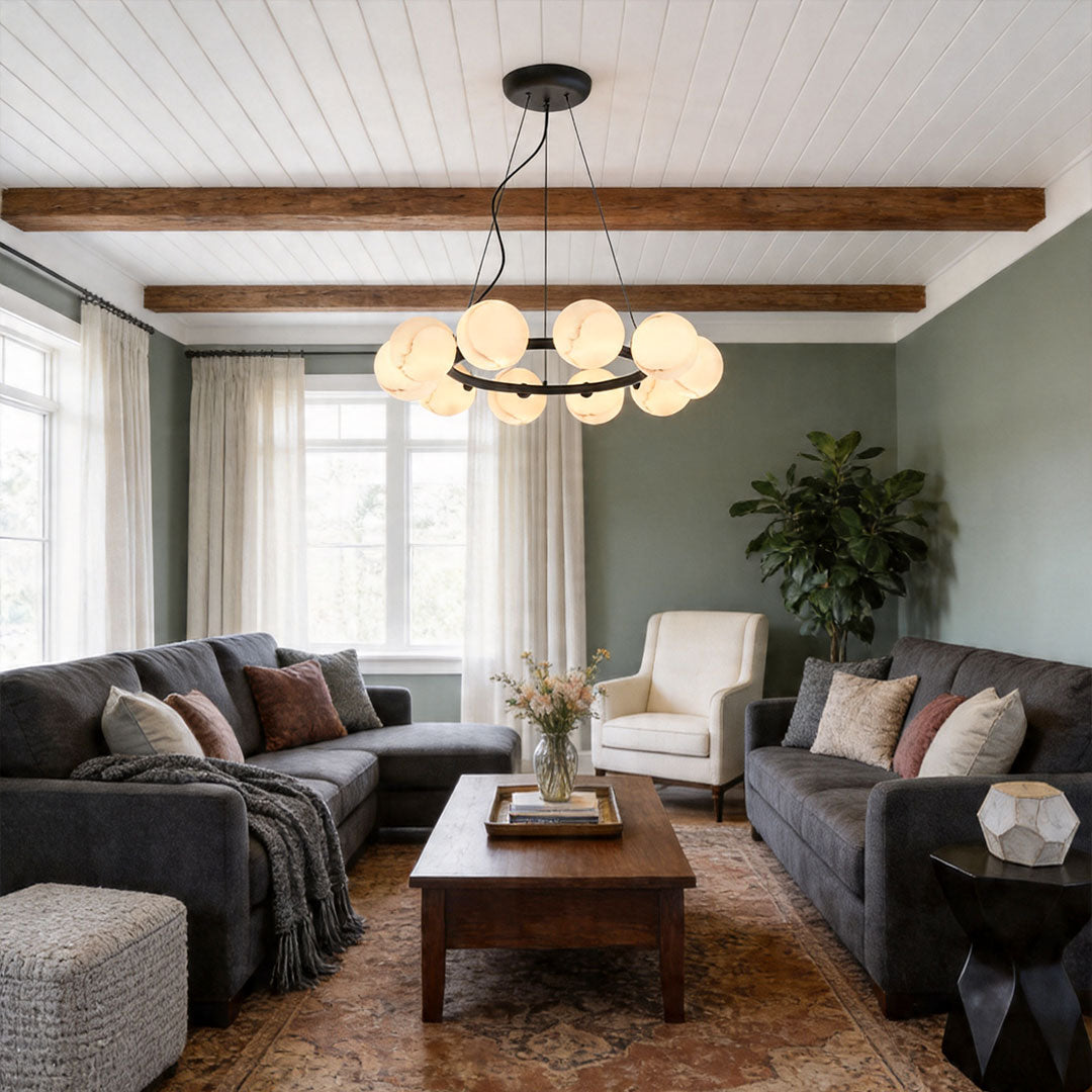 Bubbles Glass Modern Chandelier Minimalist Creative Ceiling Light
