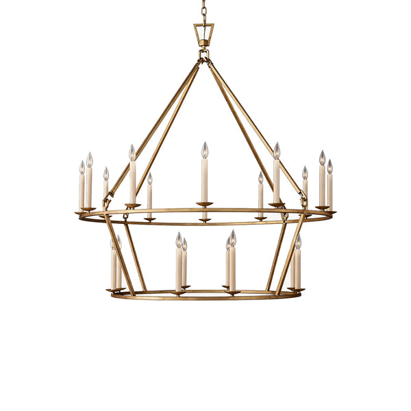Elegant Retro Metal Chandelier