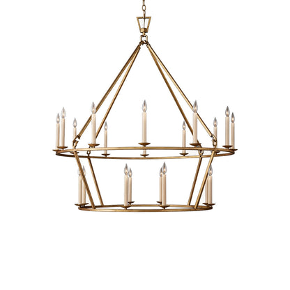 Elegant Retro Metal Chandelier