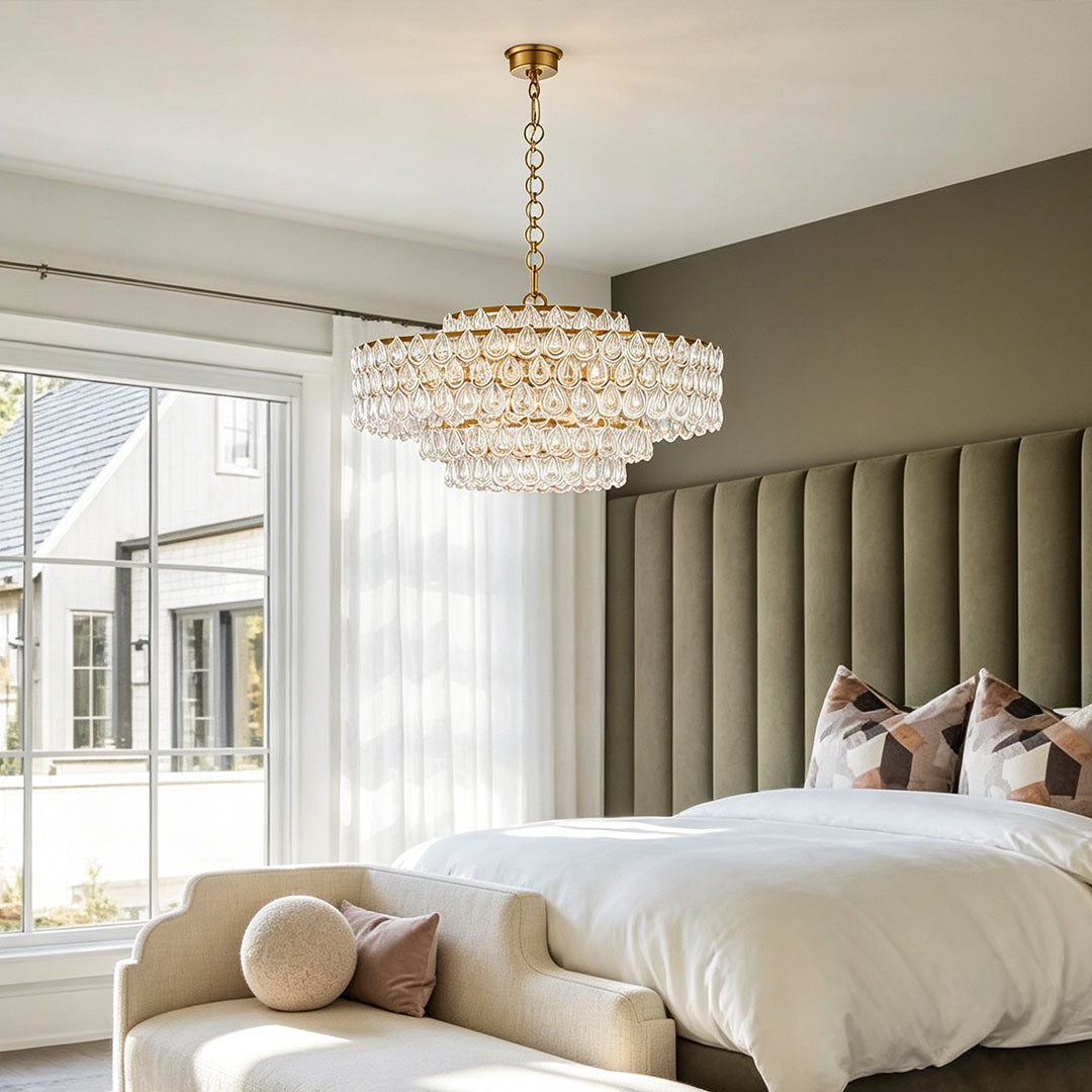 Elegant Crystal Ceiling Light