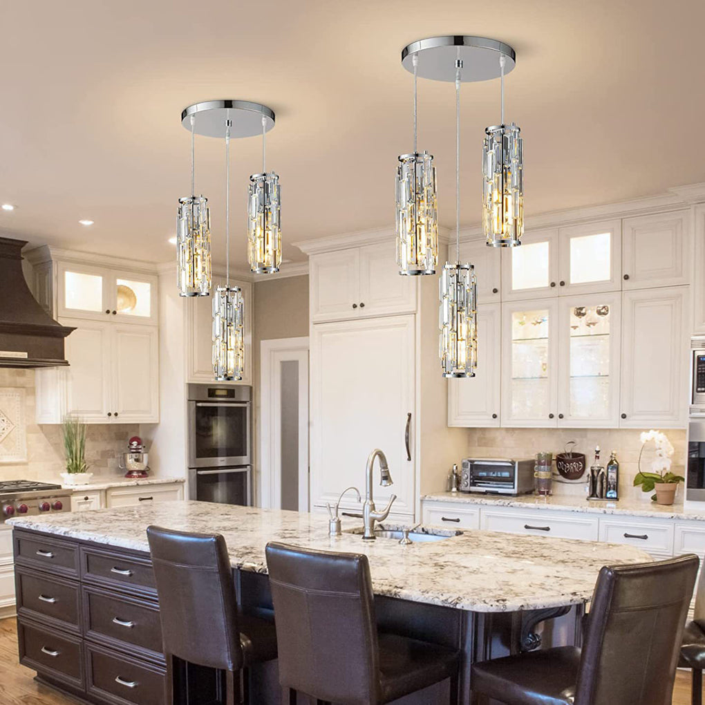 Crystal Island Pendant Light
