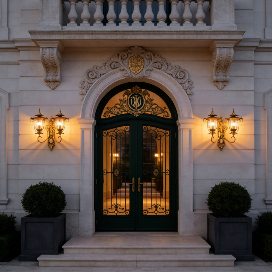 Chic Vintage Outdoor Wall Light
