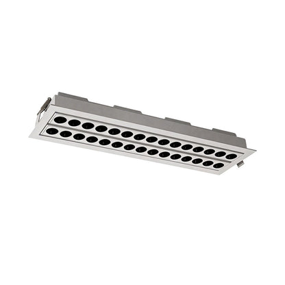 2 PCS LED Ceiling Recessed Spotlights Grille LED Linear Light