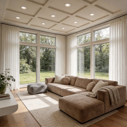 2 PCS Recessed Ceiling Spotlights Modern Waterproof Light