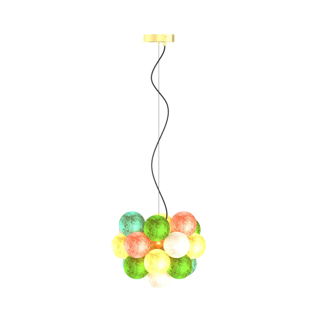 Stained Glass Chandeliers Modern Creative LED Ceiling Light
