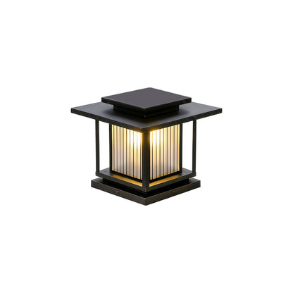Solar-Powered Pillar Lights