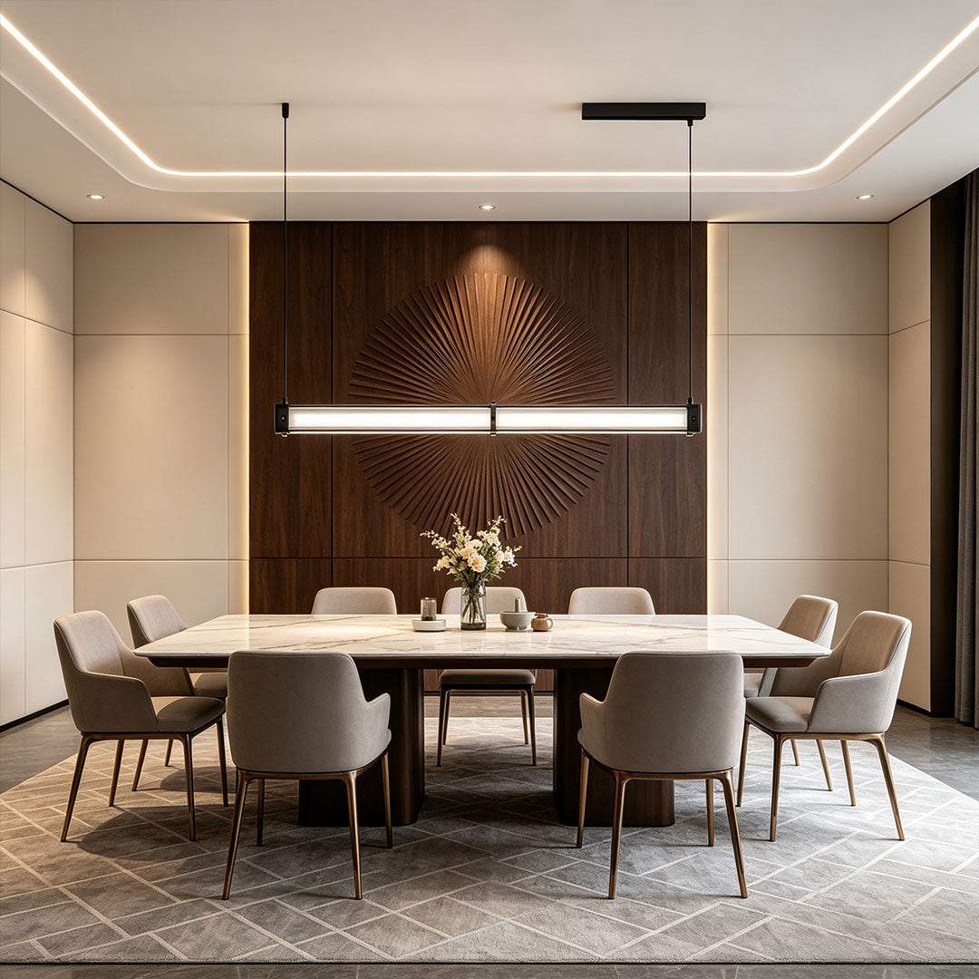 Chic Linear Ceiling Light