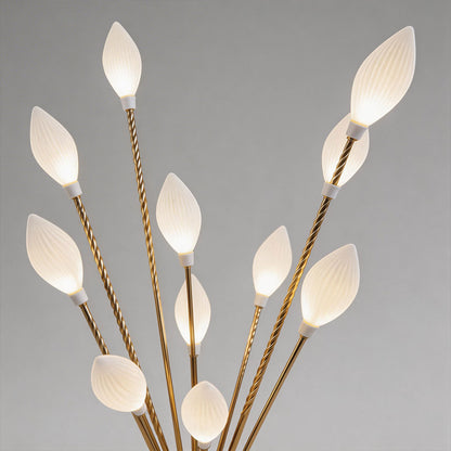 6 PCS Decorator Floor Lamps Wedding Prop Iron Olive Fruit Lights