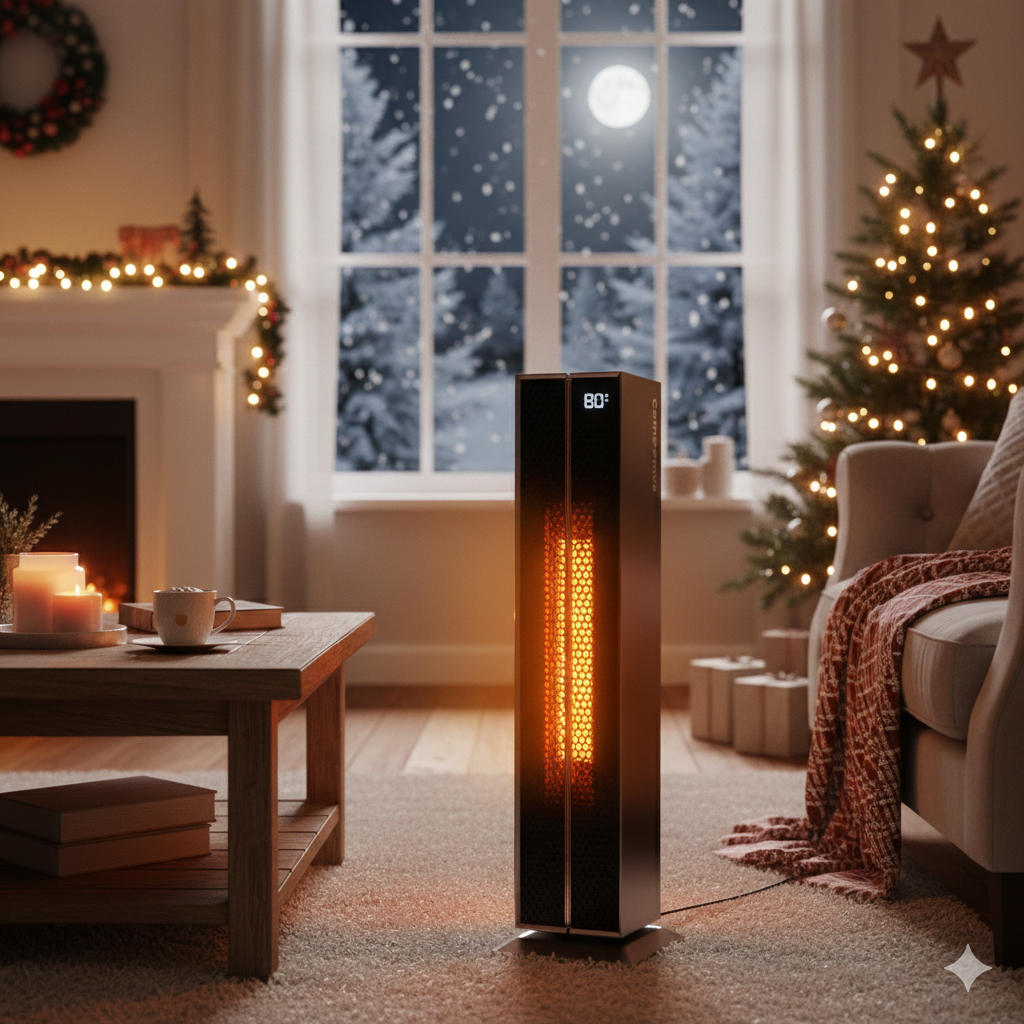 Premium Graphene Ceramic Tower Heater