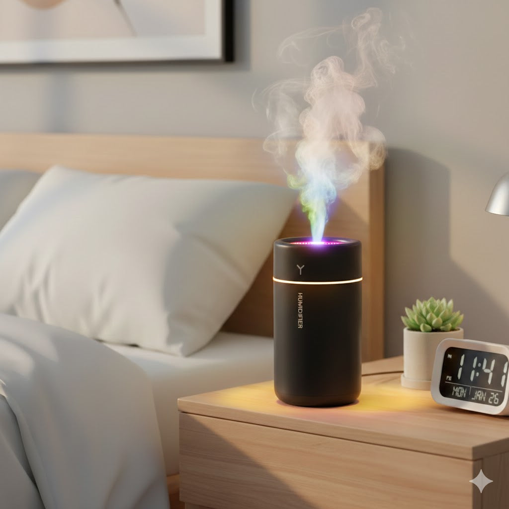 Portable Ultrasonic Aromatherapy Humidifier