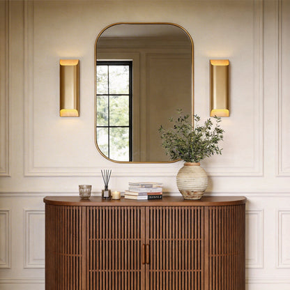 Elegant Brass Wall Light