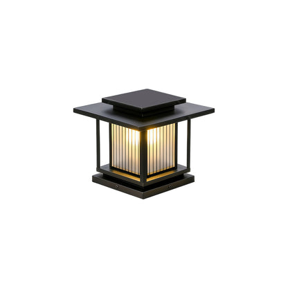 Solar-Powered Pillar Lights
