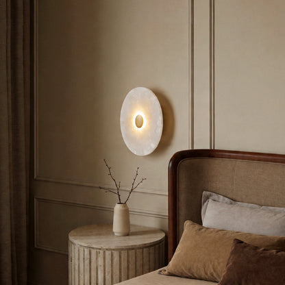 Round Wall Light Natural Marble Nordic Luxury Light