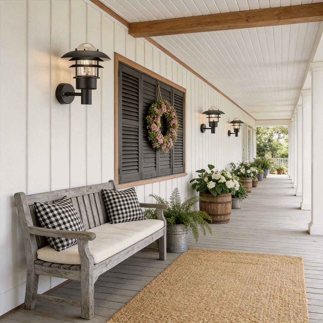 Farmhouse Outdoor Sconce American Country Waterproof Light