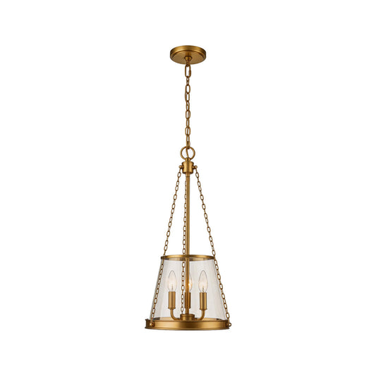 Glass Candle Chandelier Minimalist American Ceiling Light