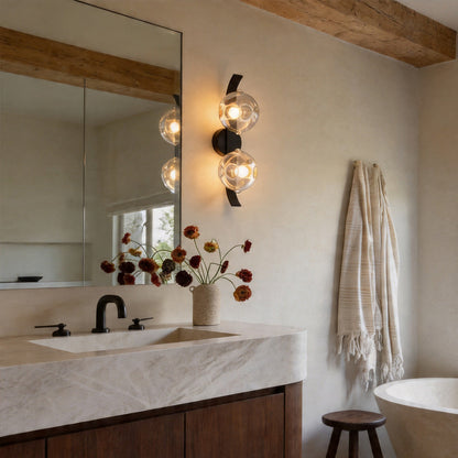Glass Sconce Wall Lights Modern Artistic Decorative Light