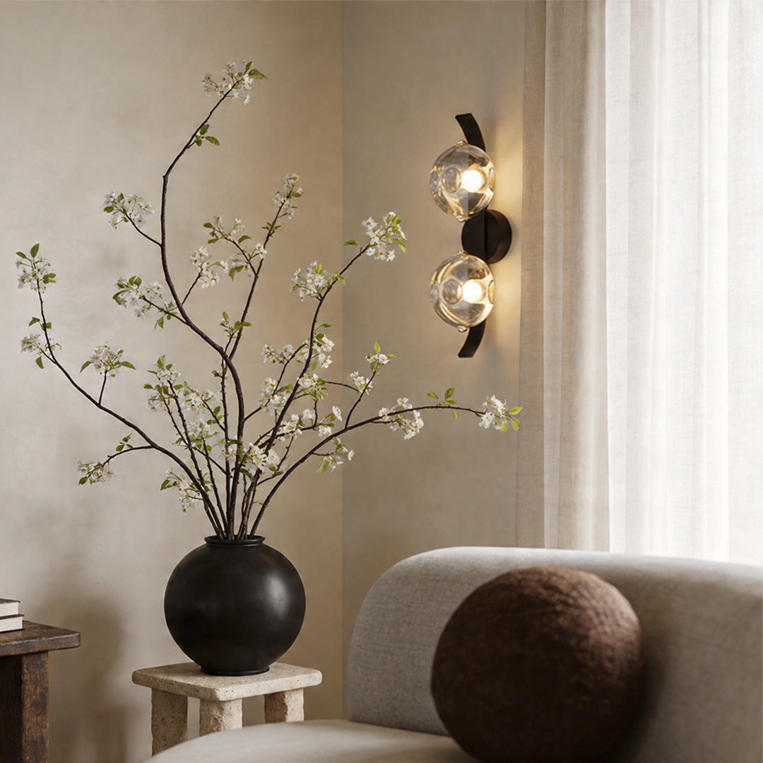 Glass Sconce Wall Lights Modern Artistic Decorative Light