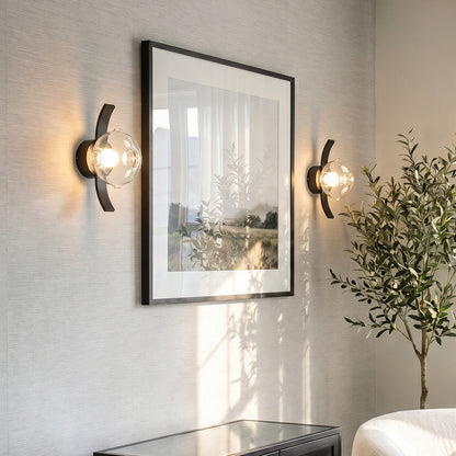 Glass Sconce Wall Lights Modern Artistic Decorative Light