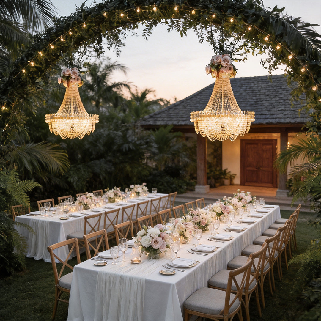 Hanging Light Outdoor European Wedding Acrylic Ceiling Light