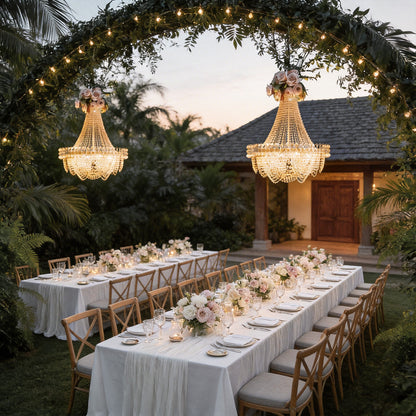 Hanging Light Outdoor European Wedding Acrylic Ceiling Light
