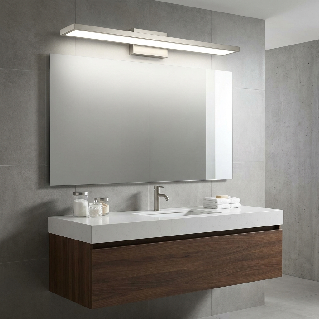 LED backlit vanity light 36 inch 3 color temps – scale and dimensions reference