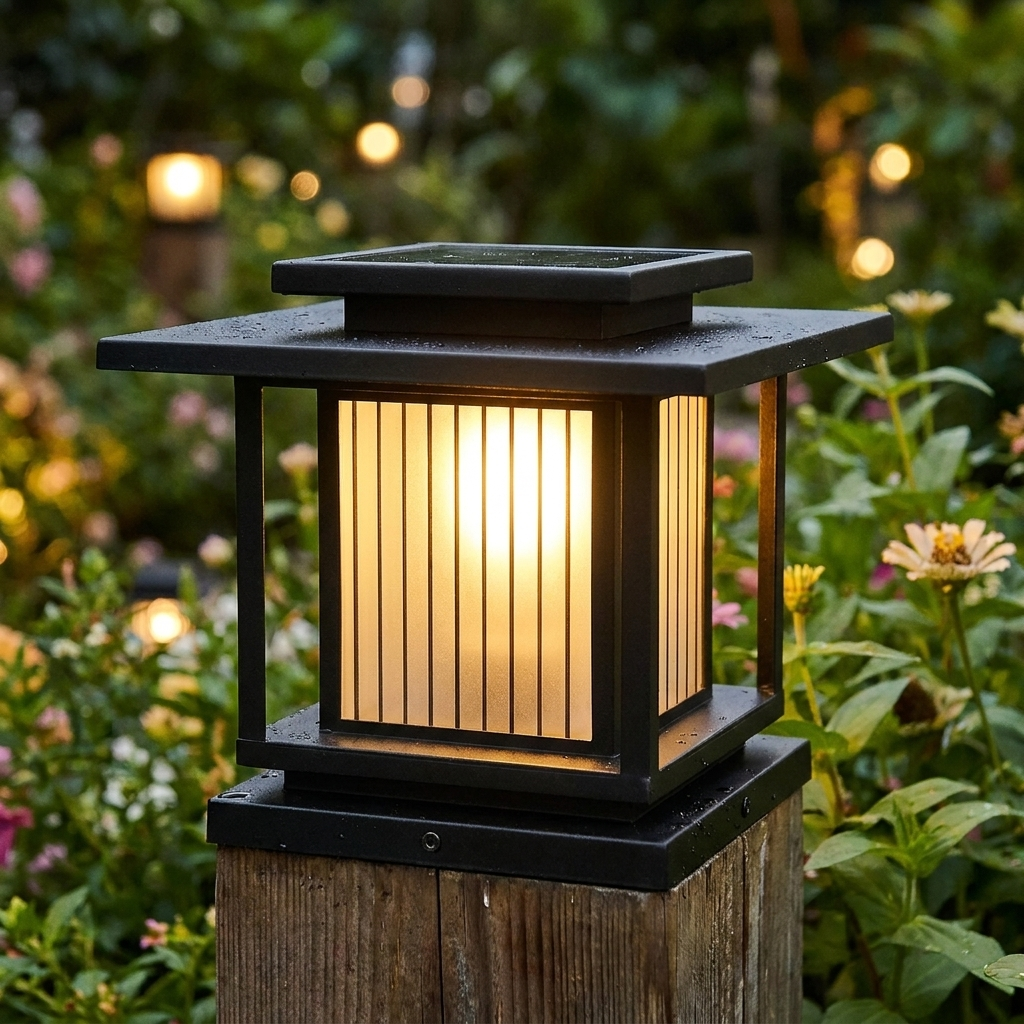 Solar Pillar Light lifestyle 4