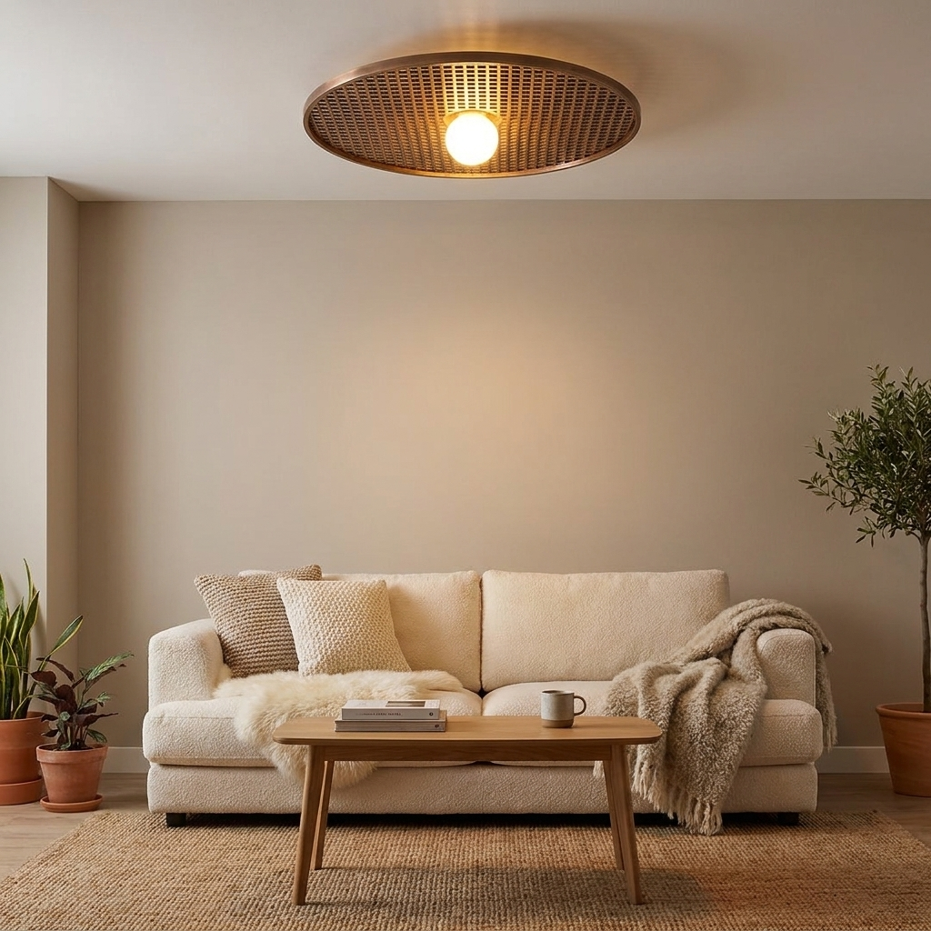 Vintage Round Ceiling Light lifestyle 4