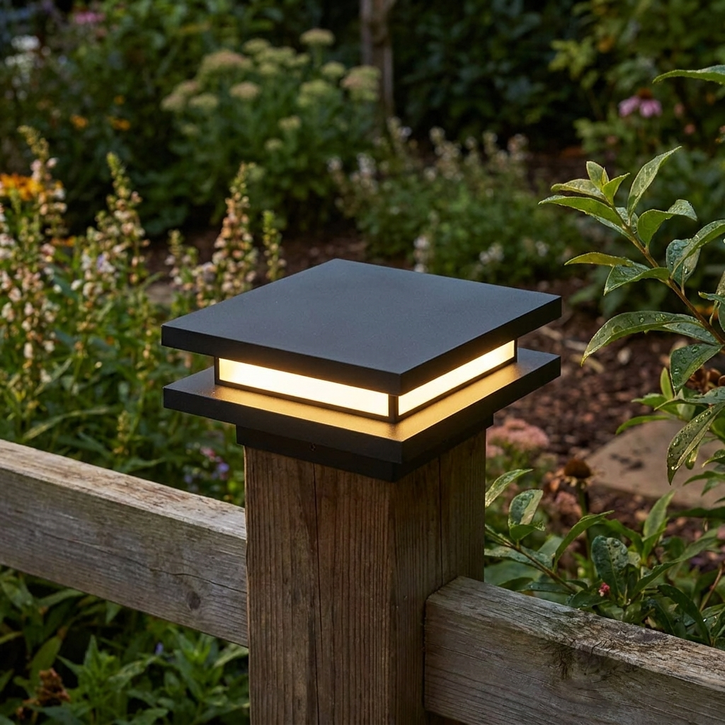 Solar Garden Post Light lifestyle 4