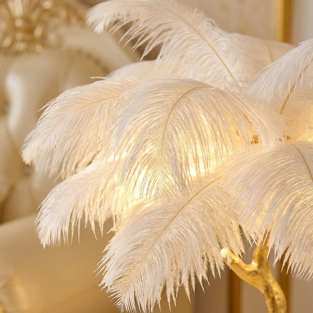 Feather Floor Lamp lifestyle 3