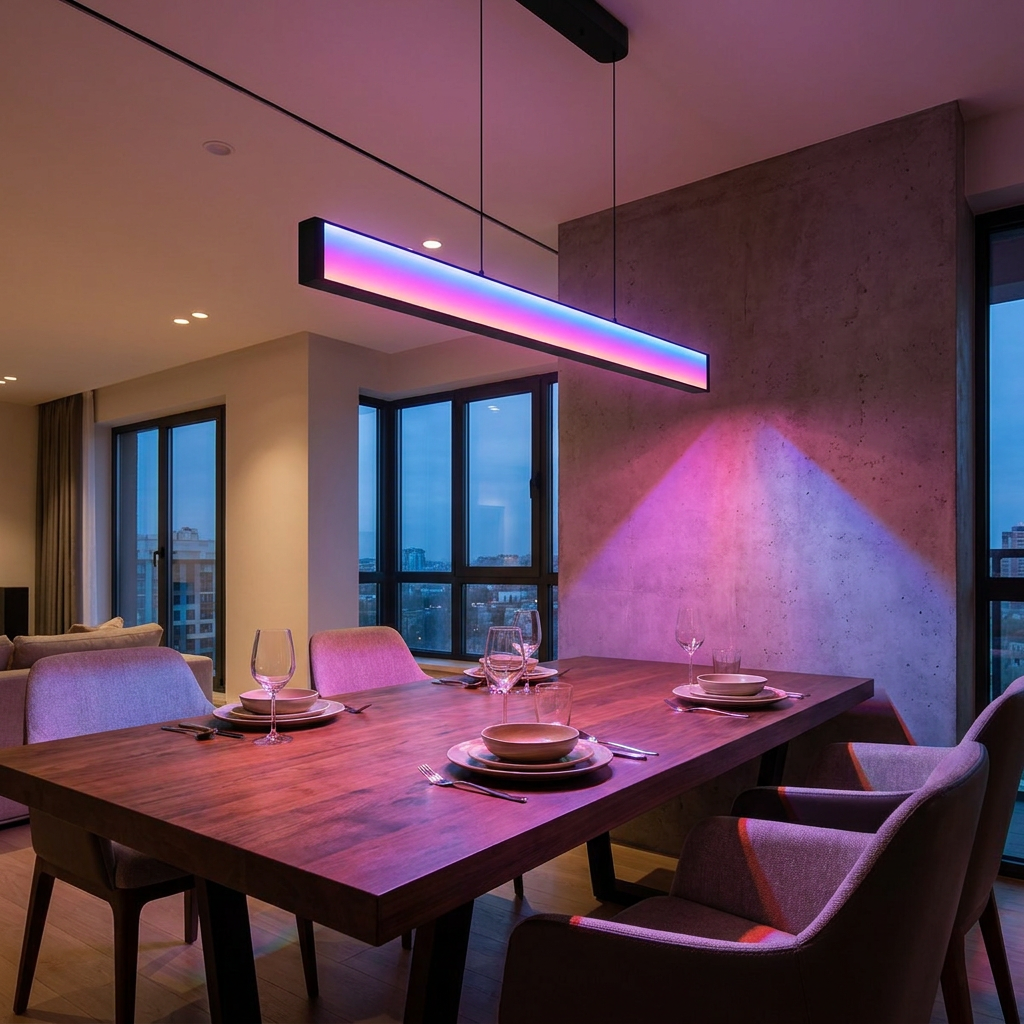 RGB Linear Chandelier lifestyle 1
