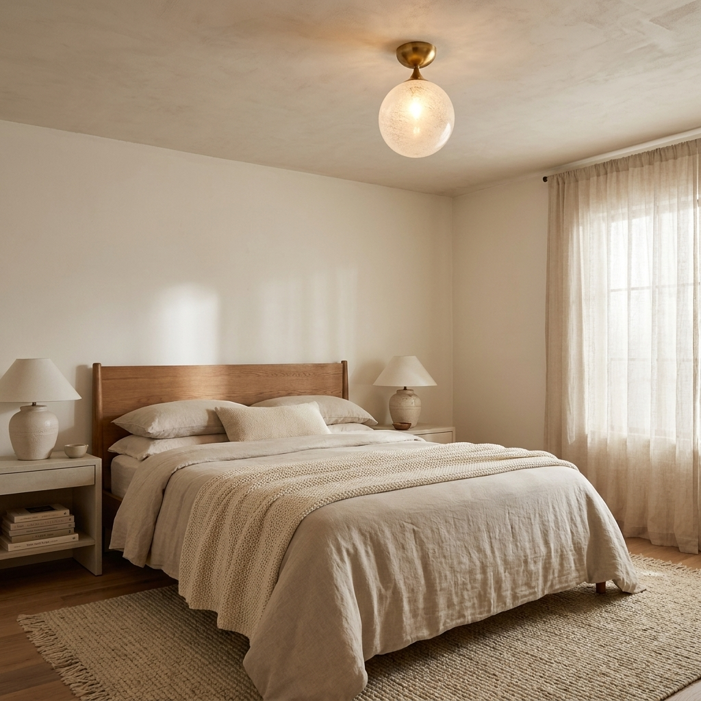 Globe Flush Mount lifestyle 2