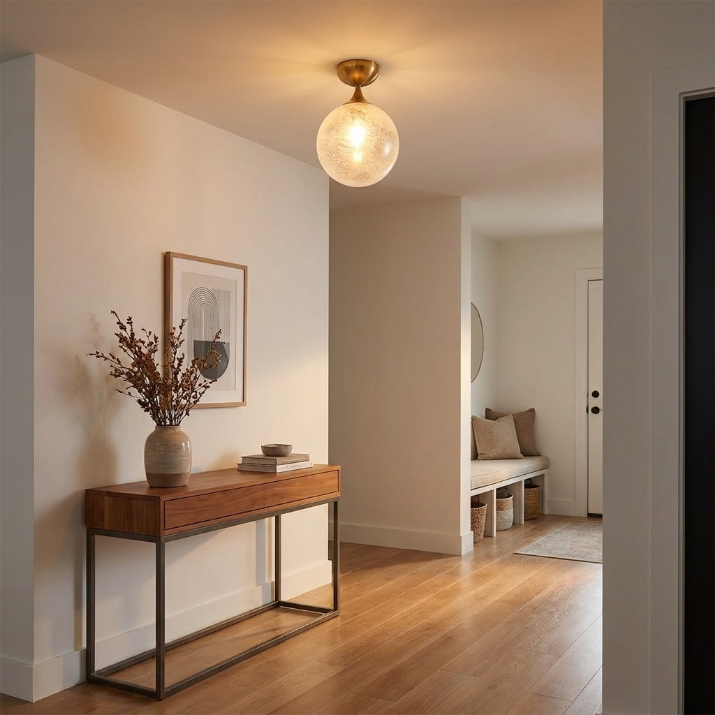 Globe Flush Mount lifestyle 4