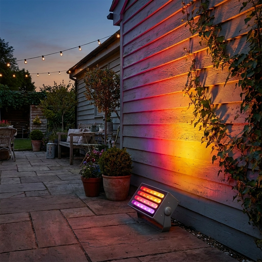 Colored LED Flood Light lifestyle 2