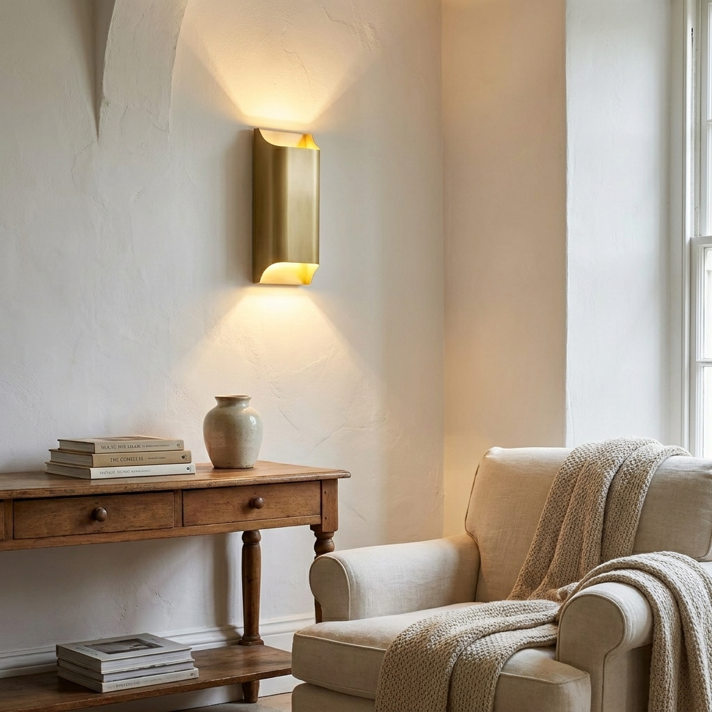 Brass Up-Down Wall Sconce lifestyle 1