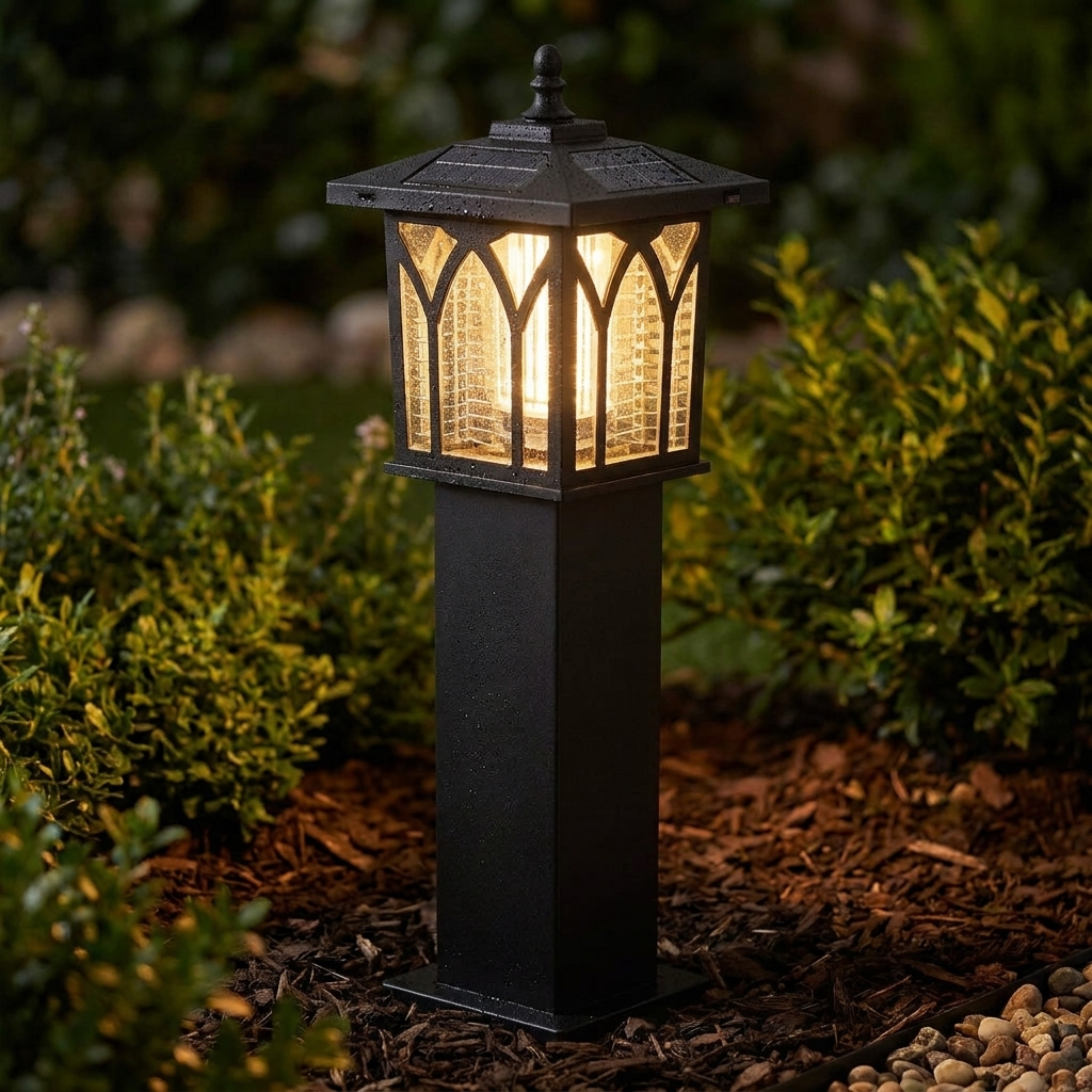 Solar Garden Light with Bug Zapper lifestyle 4