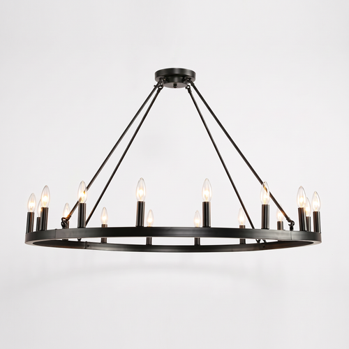 Wagon Wheel Chandelier