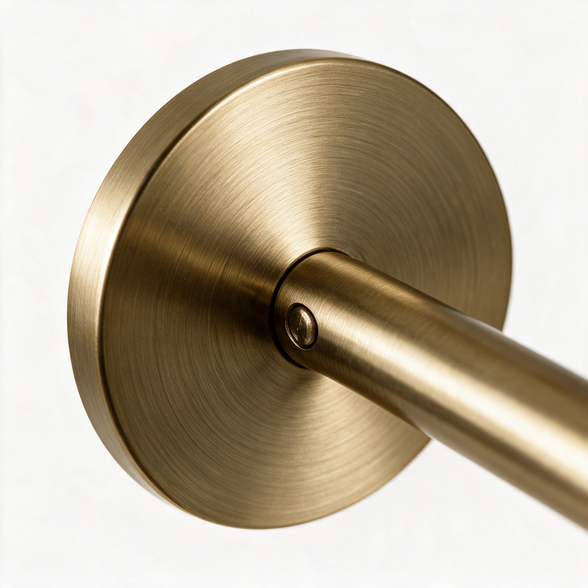AIR HAVEN Sculptural Alabaster Copper Sconce - brass hardware construction detail