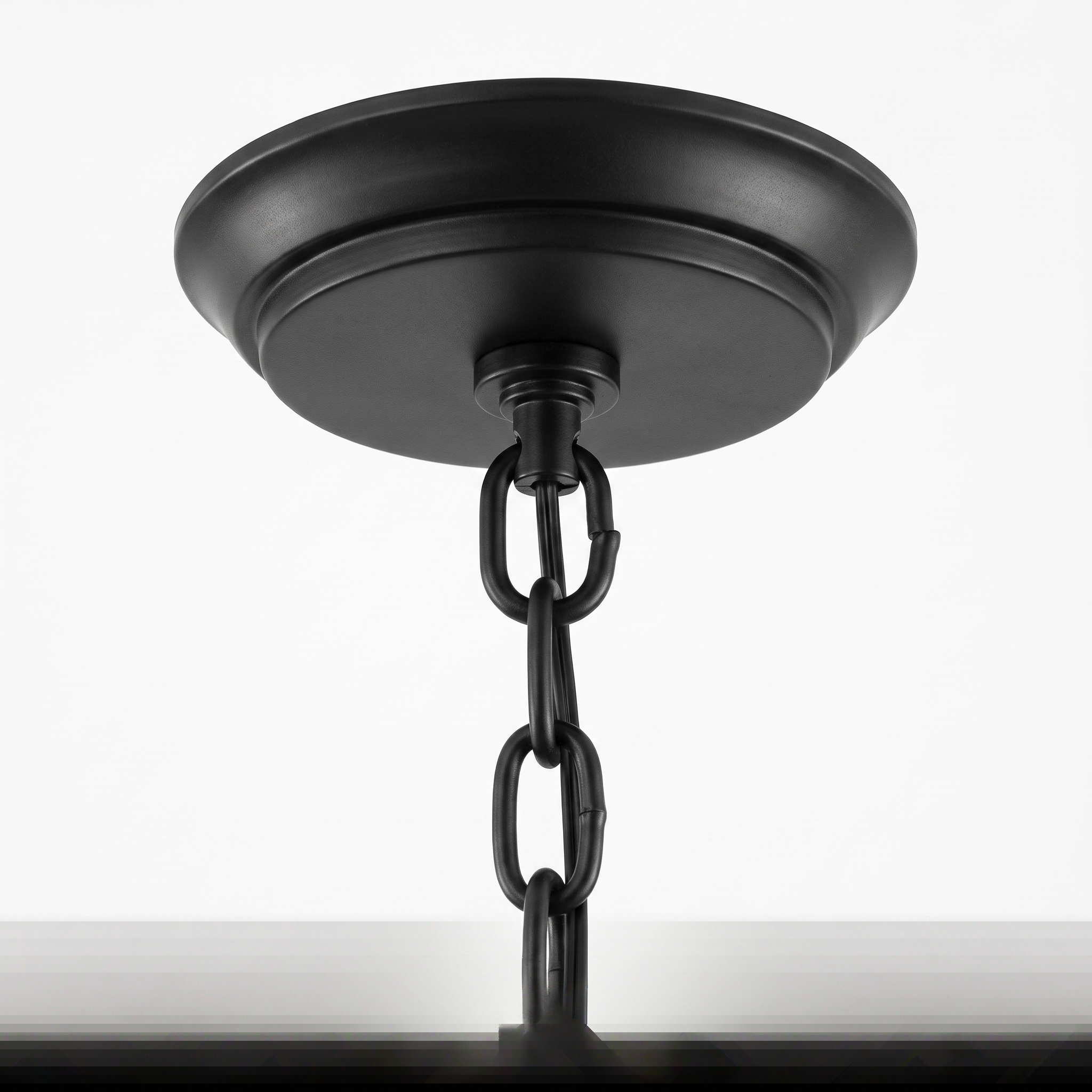 AIR HAVEN Craftsman Lantern Pendant - canopy construction detail