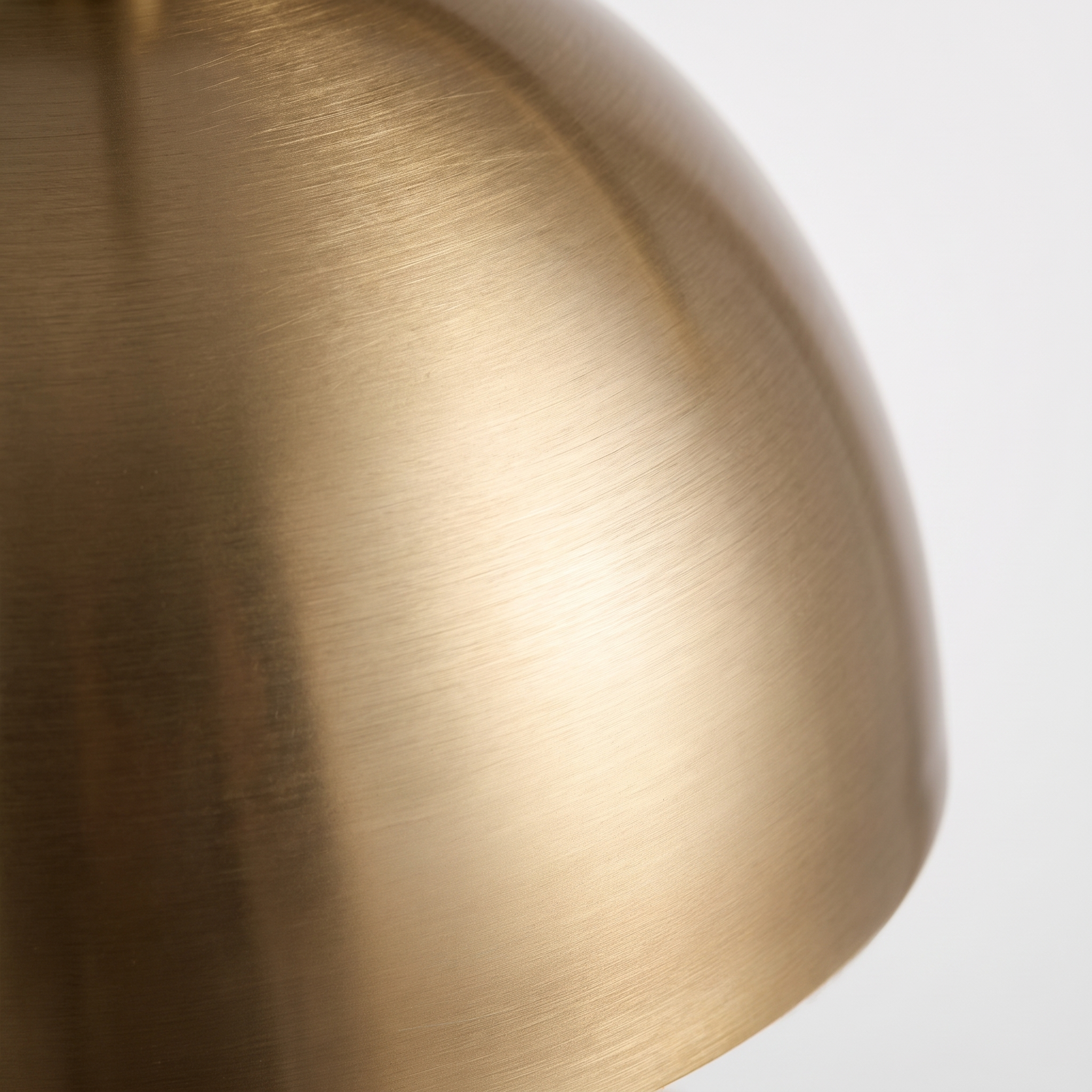 AIR HAVEN Brass Linear Dome Chandelier - Material Detail