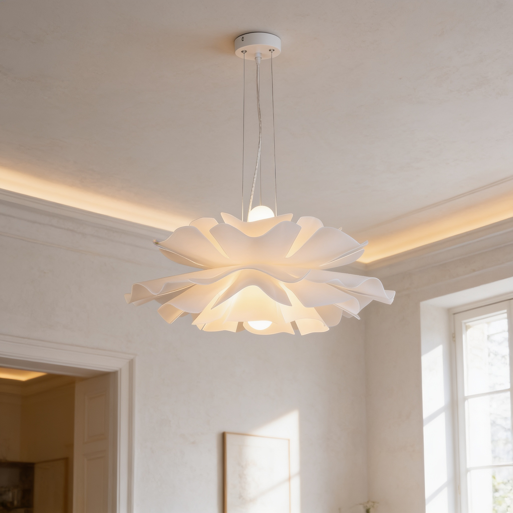 AIR HAVEN Acrylic Bloom Chandelier - Signature Lifestyle