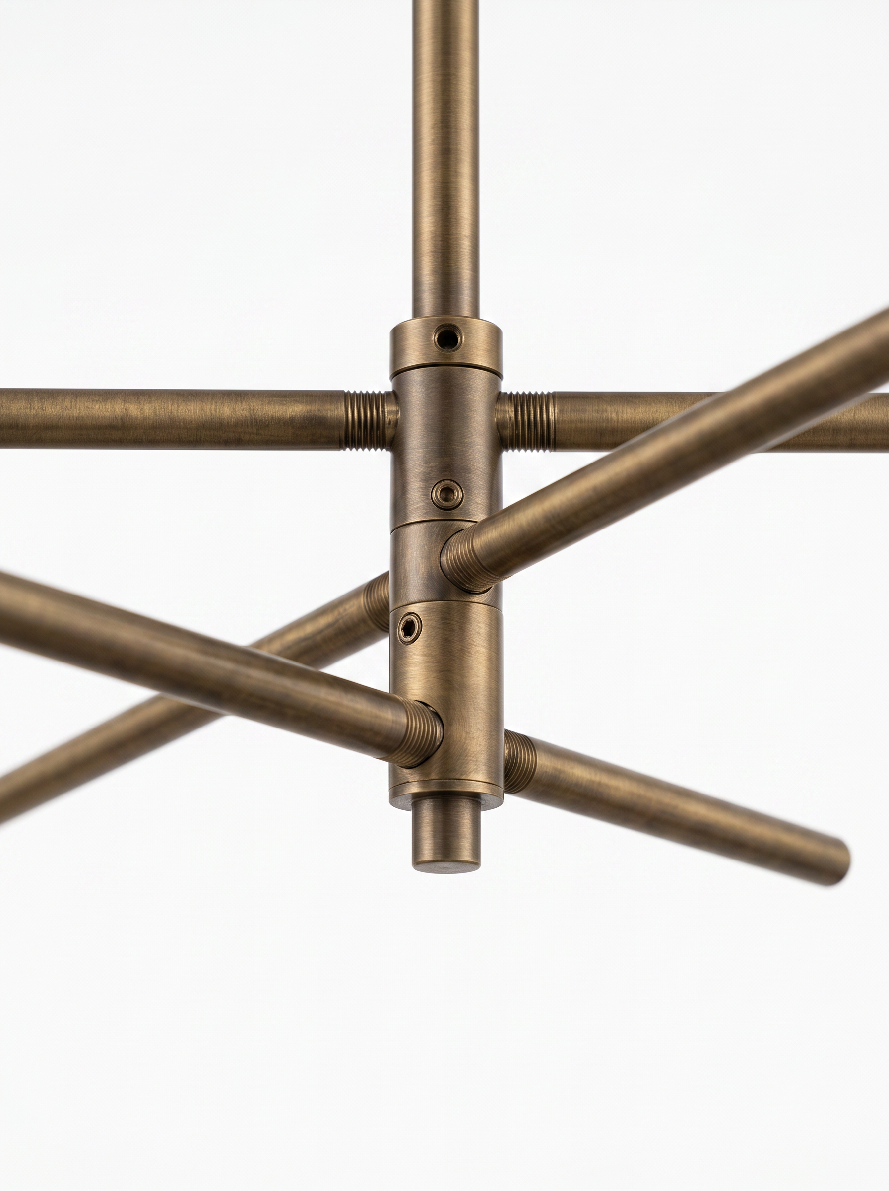AIR HAVEN Linear Dome Chandelier construction detail