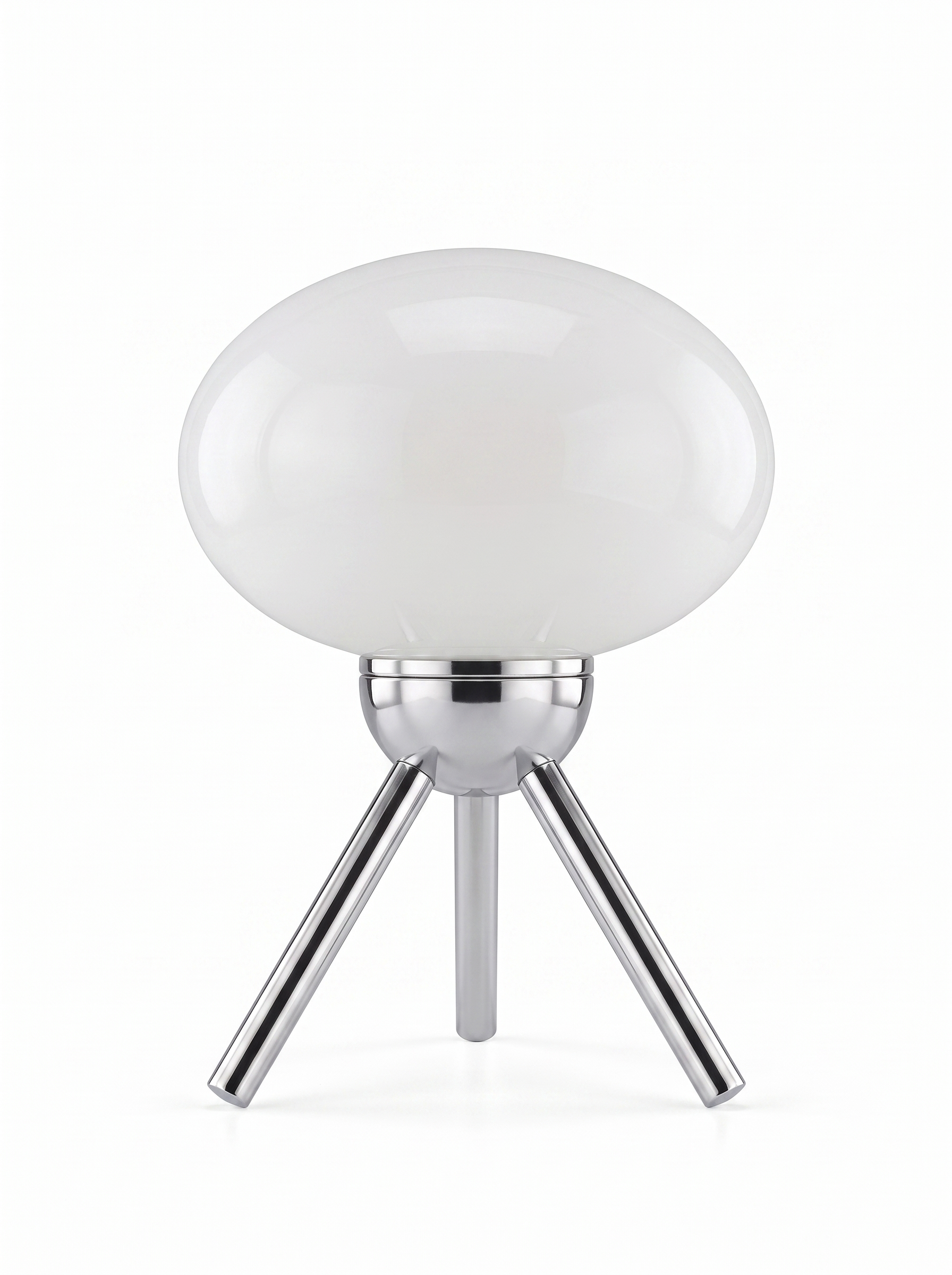 AIR HAVEN Glass Mushroom Accent Lamp Pure White white hero