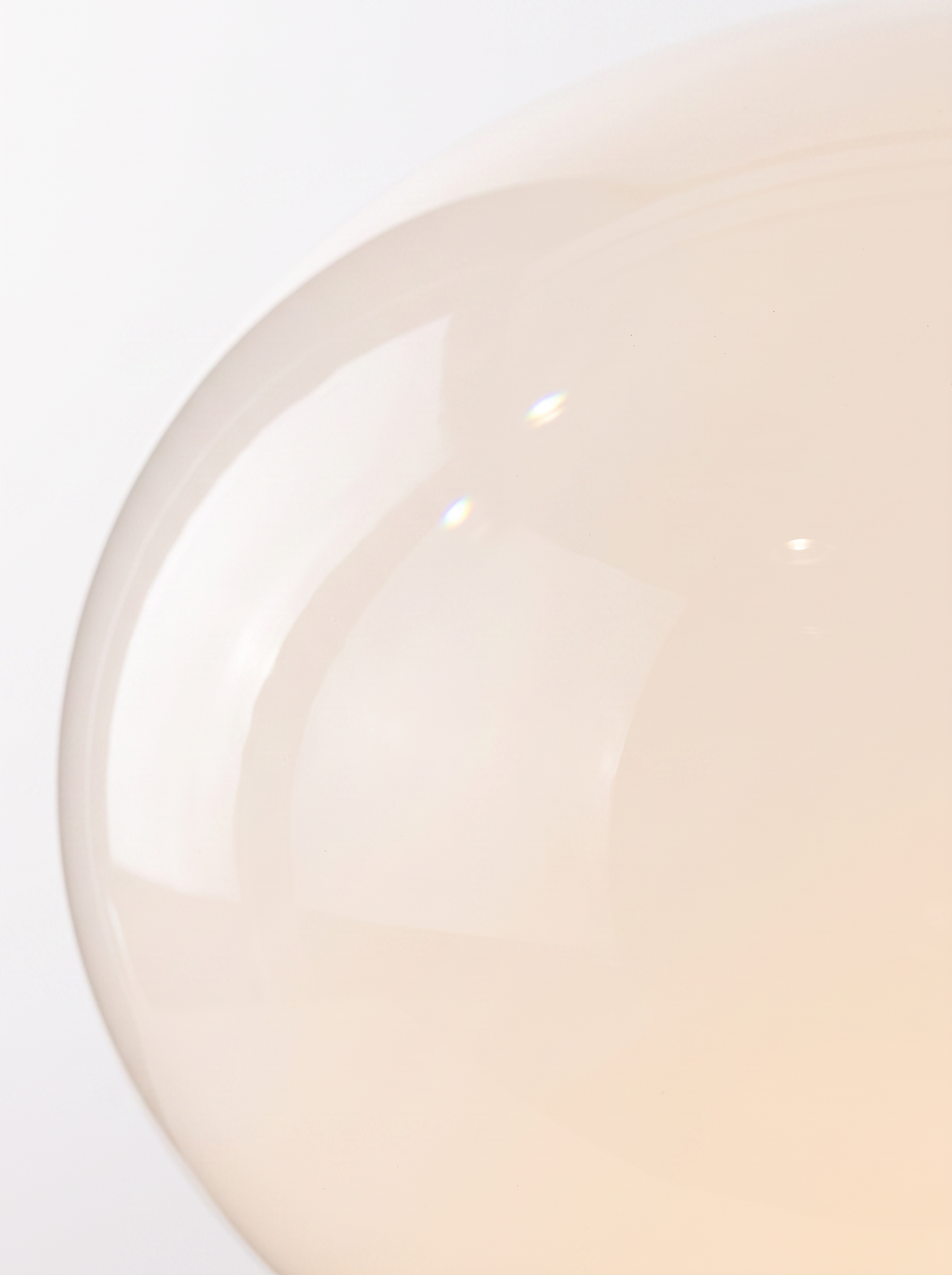 AIR HAVEN Glass Mushroom Accent Lamp material detail