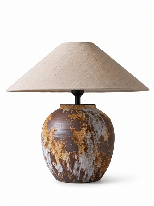 Reactive Glaze Ceramic Lamp