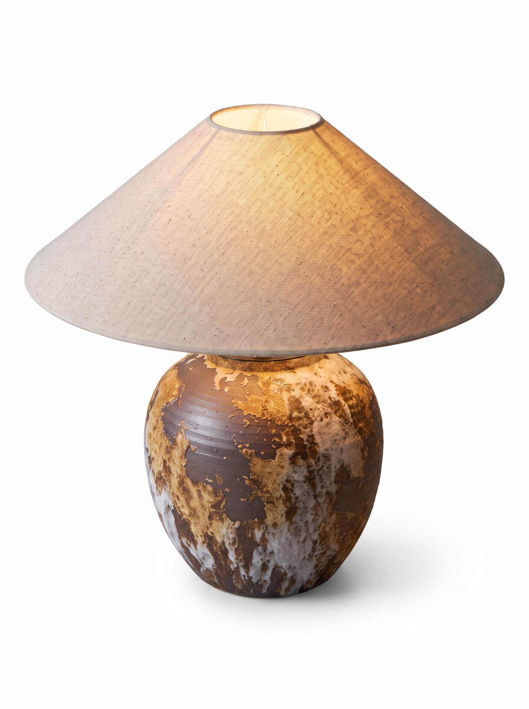 AIR HAVEN Reactive Glaze Ceramic Lamp alternate elevation