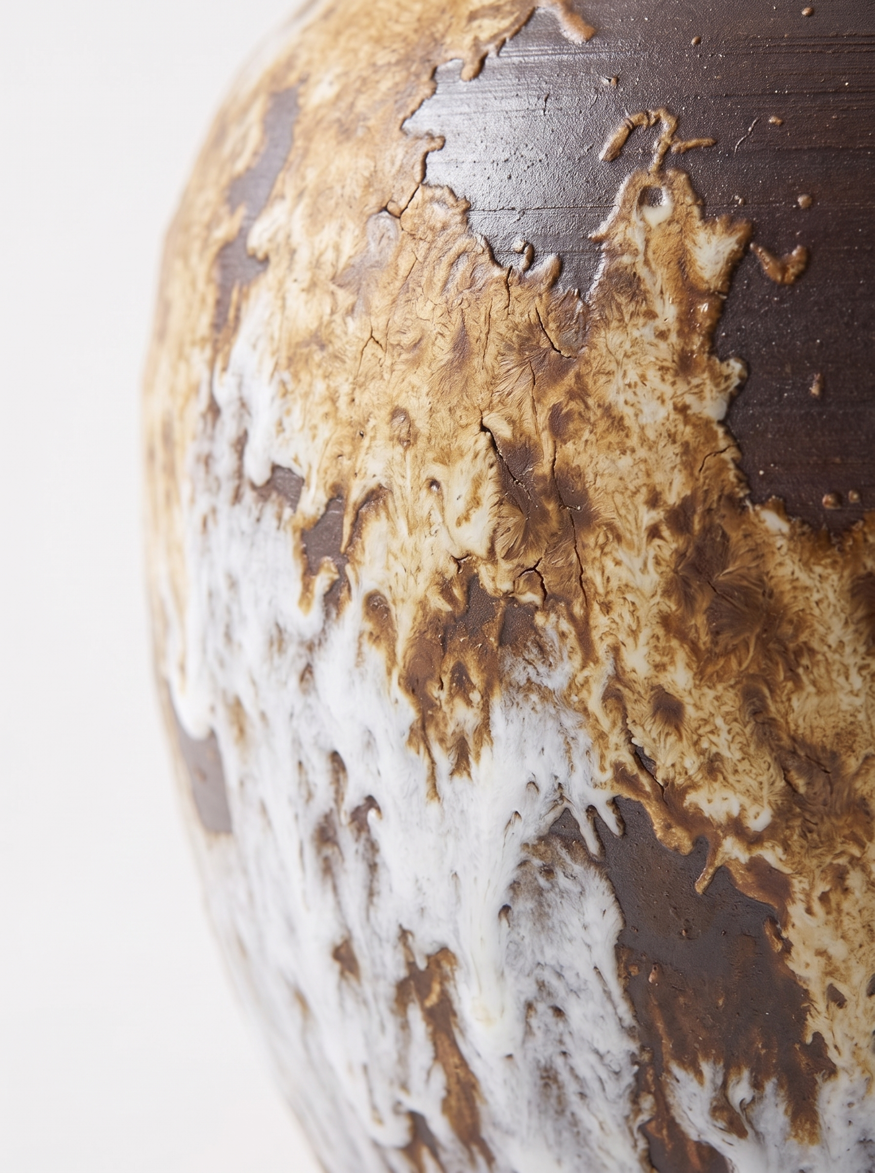 AIR HAVEN Reactive Glaze Ceramic Lamp material detail