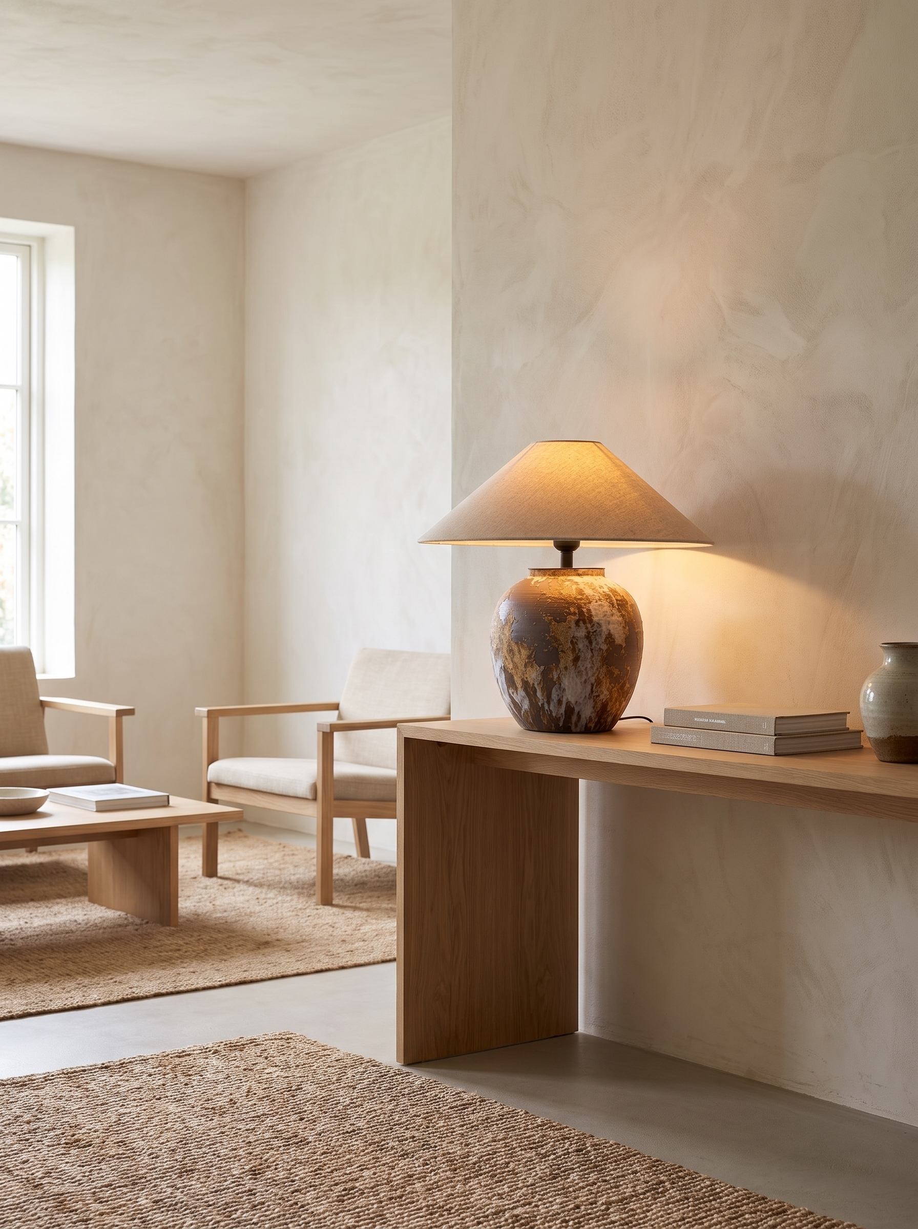 AIR HAVEN Reactive Glaze Ceramic Lamp signature lifestyle