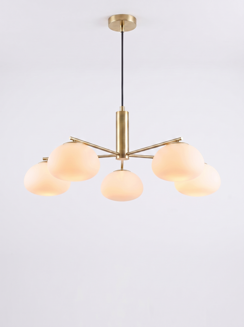 Opal Glass Flush Mount Light