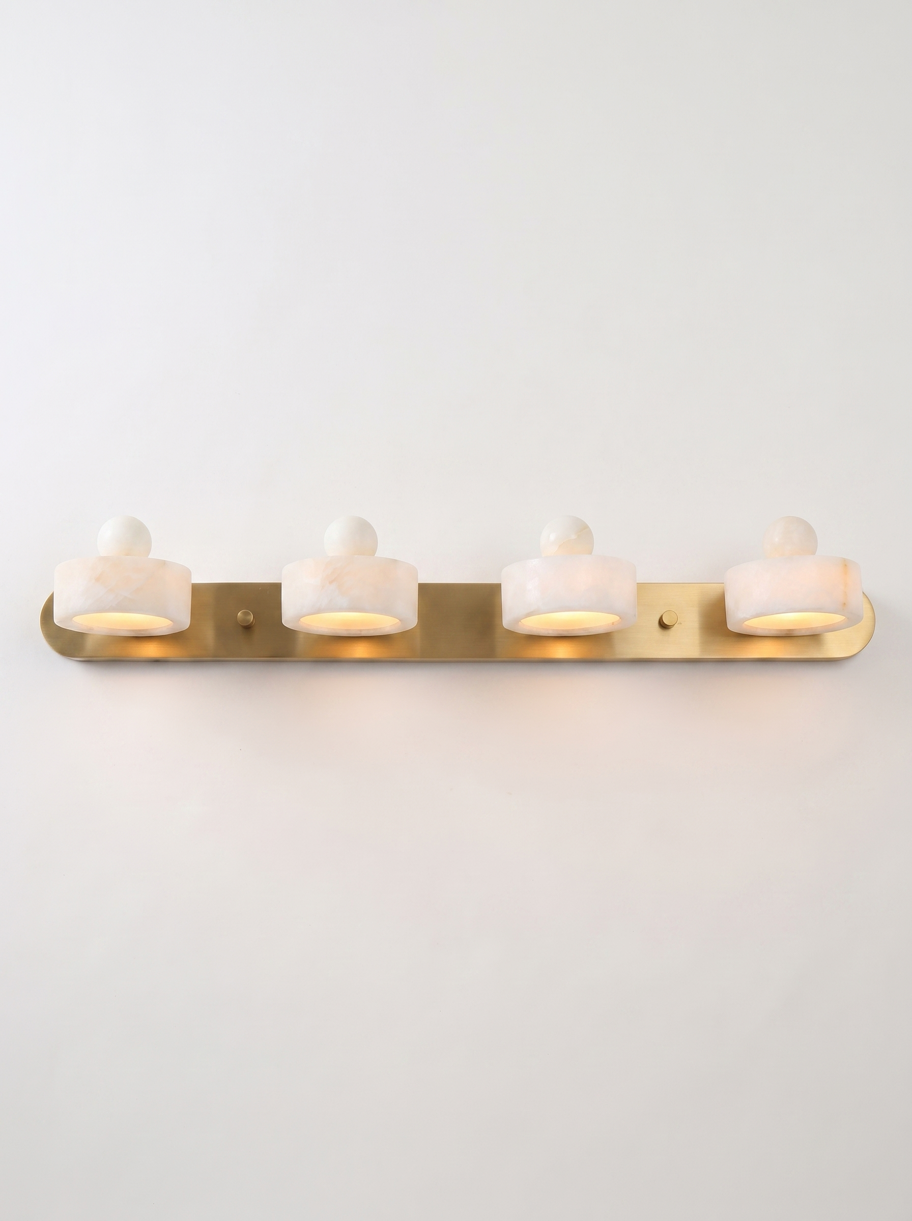 AIR HAVEN Alabaster Vanity Light Bar - 4 Heads Hero